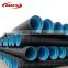 2.5 inch sn8 hdpe corrugated pipe price per foot