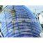 Glass manufacturer high quality custom elevator tempered curved clear glass