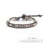 Fashion friendship colorful bracelets leather cuff bracelet XE09-0075