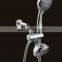 Full chrome ABS 5-function luxury high pressure shower spa fixed shower head