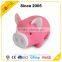 Lovely simulation pink piggy bank suppliers piggy money bank with sound for girls