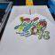 Oval Screen print t shirt machine with independent control panel of pure sheet metal trolley beam and print head