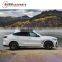 2020 X6 G06 X6M bodykit fit for X6M g06 bodykit with front bumper side skirts over fenders rear bumper and exhaust tips