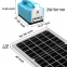 Portable Mini Large Capacity Solar 100w PV 4 Light Bulbs Energy Storage System