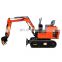 Good quality digger mini excavator for Latest type  Low-Consumption Hot selling   1 ton- 2.5 ton earth-moving machinery