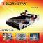 kitchen ware 600*500mm 500w/800w mini laser cutting machine for aluminum, stainless steel