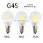 Edison Retro bulb G45 LED 2W 4W 6W Filament Light Bulb E27 E14 220V Glass shell Vintage Style Led Lamp