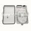 4 cores FTTH Fiber Distribution Box Fiber Terminal Box PC ABS indoor fiber optic distribution box 4 core