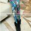 new model women flower printed colorful sexy leggings 2016