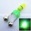 Night Electronic Fishing Rod Tip Red LED Light Twin Bells Ring Fish Bait Alarm