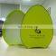 Fluorescent green color egg shape packaging box rabbit print Easter gift packing