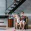 hot dipped galvanized carbon steel new design stair decorative stairs indoor straight staircase