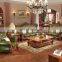 European Style Living Room Gold Sofa Antique Couch Sofa Set Furniture Living Room