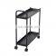 Kitchen Bathroom Storage Rack Trolley Organizer With Wheel