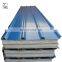 Low Cost Roofing Materials 0.5mm Steel Surface Insulated Interior PU / EPS Sandwich Roofing Panel