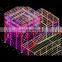 1000 square meters 2 storey level steel structure house designs and floor plans
