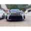 High quality PP material Body kit for Lexus IS 2006-2012 change to 2021 f-sport style include front bumper assembly with grille