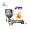 Semi Automatic Paste Liquor Honey Juice Beverage Liquid Food Soy Sauce Quantitative Can Filling Machine
