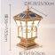 Aluminum Black IP65 Rainproof Pathway Lighting Garden Mini Solar Lawn LED Lamp