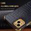 TPU Electroplated Crocodile Skin Magnetic Suction Ring Mobile Case Packaging For Iphone 6 7 8 Plus X Xr 11 12 13 14 Pro Max