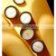 Wholesale Luxury Aromatherapy Fragrance Small Golden Jar Scented Candle Soy Wax