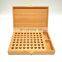 Eco Friendly Multi-purpose With Lid Organizer Kitchen Bamboo Oil Storage Box Home Storage & Organization Kitchen & Tabletop