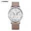 SINOBI OEM Your Own Brand Luxury Mens Wristwatch Luminous Pointers with Three Small Dial Watch Custom Logo Watches