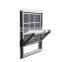 best vinyl single hung double glass window vertical pivot window