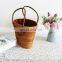 Rattan Straw Woven Boho Handbag Beach vacation Handmade bag