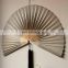 Hot Selling Bamboo Fan Wall Hanging With Black Tassels Cheap Wholesale made in Vietnam