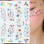 Cross border Children's Day Face Sticker Cartoon Animation Face Makeup Cute Stage Performance Makeup Temporary Freckle Tattoo Sticker