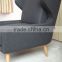 Hotel use fabric upholstery chaise cooper