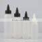 twist top cap glue oil 60ml plastic e-liquid dropper bottle for cosmetic packing