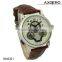 Genuine Leather Watch, Japan Movt Quartz Wrist Watch ,custom Oem Watches