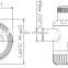 Submersible Water Pump 12V 3000GPH Solar DC Pump
