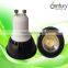Hot indoor decor led light 450lm COB GU10 MR16 6w led spotlight