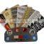 custom colorful embossing silk screen printing sticker
