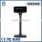 POS Barcode scanner with display /pole customer display for POS