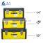 14''/17'''/19'' multi function super strong plastic and metal tool box