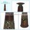Deep Color Antique Metal Candle Holder