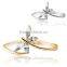 New Design Brand Wholesale Austrian Crystal Dragonfly Bangles Bracelet Jewelry