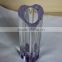 Heart shape crystal vase for home decoration decoration CV-1026