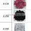 1.5" Shiny Lovely Rosette Shabby Flowers Trim,Chiffon Shabby Flowers,Shabby Chiffon Flowers