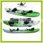 Australia best seller 2+1 family plastic fishing kayak oceanus canoe boat wholesale