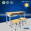 College table and chair made in china