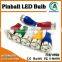 Pinball lighting 12V 13V AC 5050 8 LED #906 T15 flasher bulb