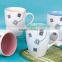 porcelain coffee cup and oval saucer,porcelain cup and saucer