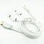 Digital 1.5m white flat hdmi to mini micro hdmi displayport 3 in 1 converter cabel with gold plated