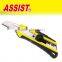 Auto retractable utility knife with 3, 5, 8 blades 9mm 18mm cutter