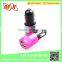 Dual USB car charger with LED light universal 3.1A with CE ROSH Certificated